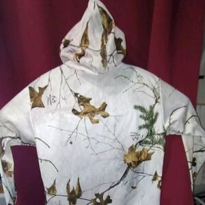 Realtree white camo women's hoodie